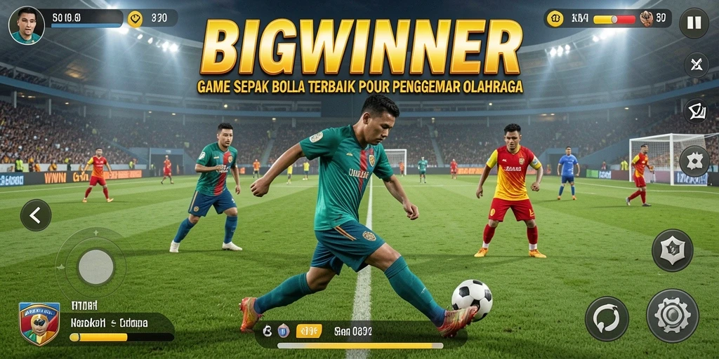 Tampilan gameplay BIGWINNER yang mendebarkan dan realistik.