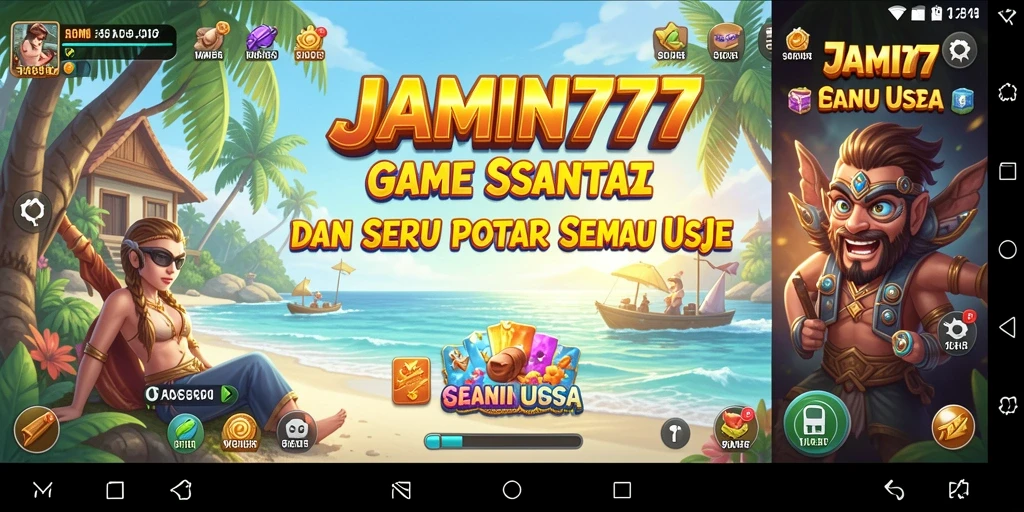 Tangkapan layar dari gameplay JAMIN777 yang penuh warna dan menyenangkan.