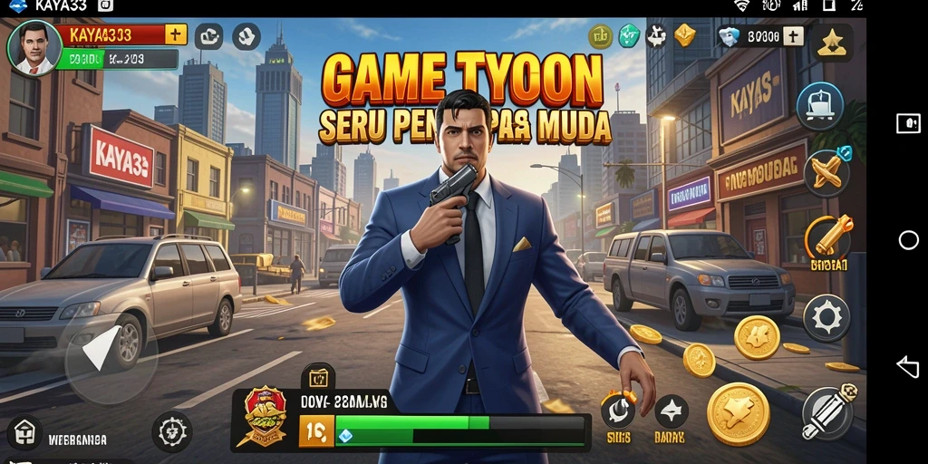 Tampilan gameplay KAYA33 yang mendebarkan dan interaktif.