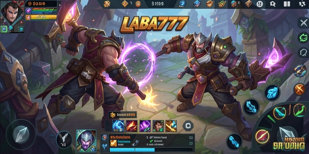 Tampilan gameplay seru dan penuh aksi di LABA777.