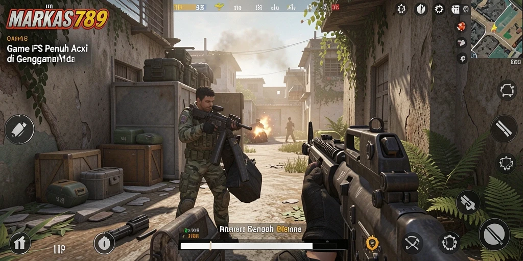 Tampilan menarik dari gameplay MARKAS789 yang penuh aksi.