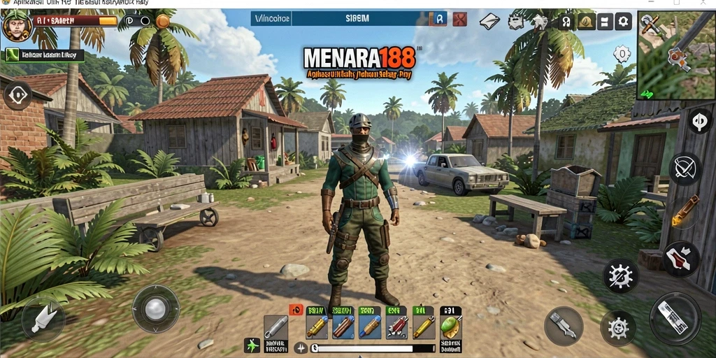 Tampilan utama MENARA188 menunjukkan antarmuka yang bersih dan user-friendly.